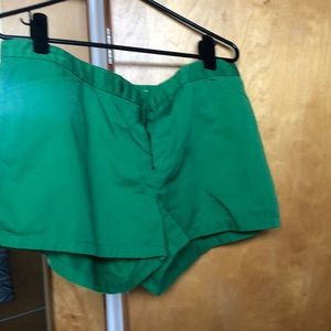 Vintage Abercrombie Kelly green khaki shorts